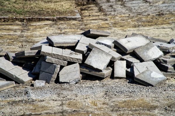 Patio Slab Demolition in Richland