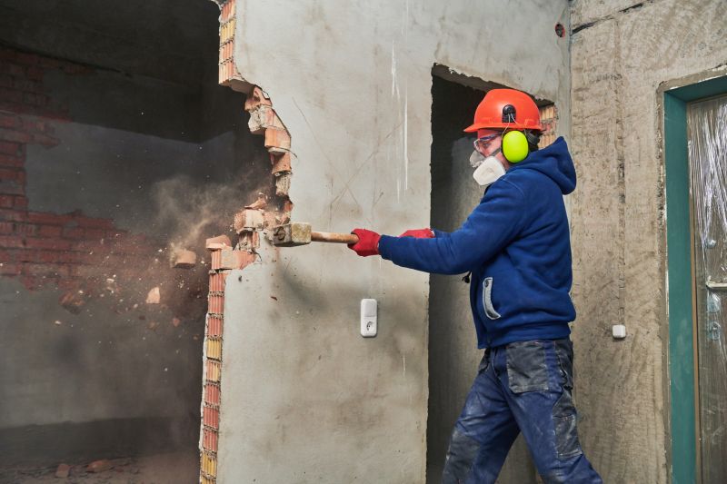 Interior Wall Demolition detail