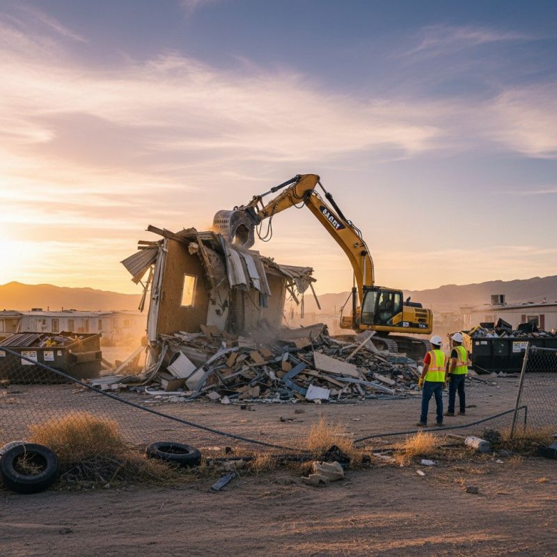 Modular Home Demolition detail