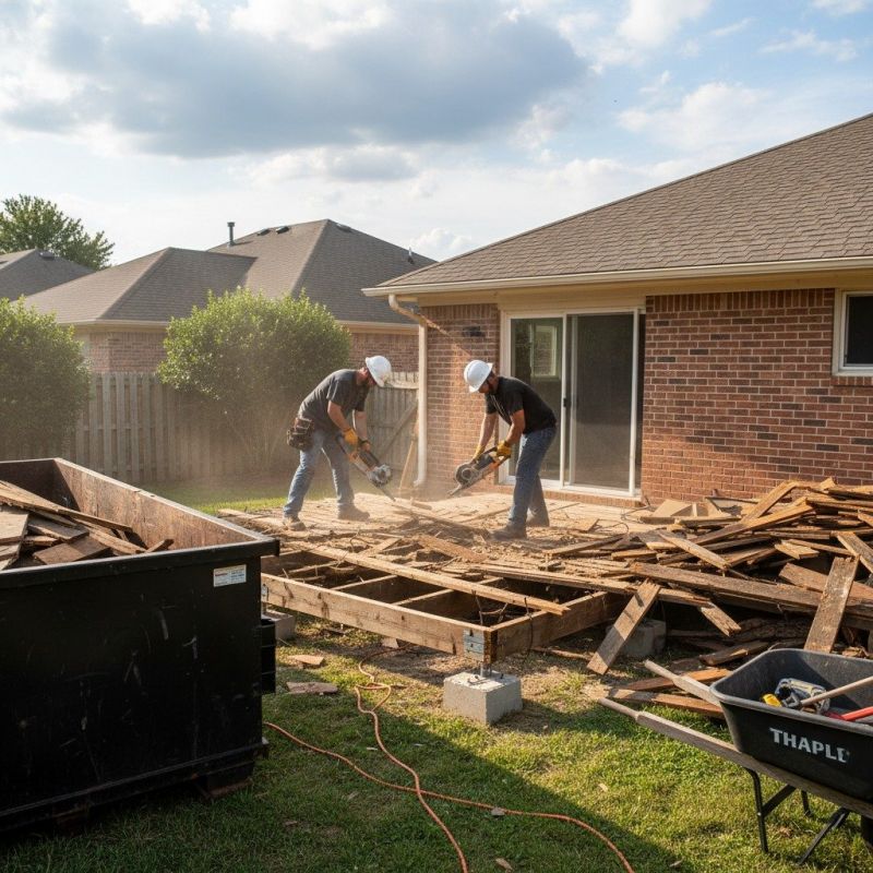 Patio Demolition Service detail