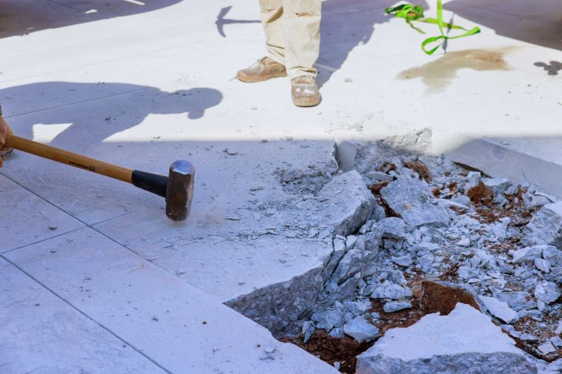 Walkway Demolition detail