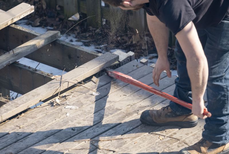 Walkway Demolition detail